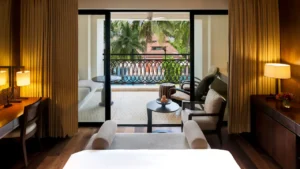 1 King Bed With Balcony Pool View