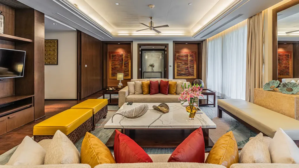 Presidential Suite With Living Room and Balcony